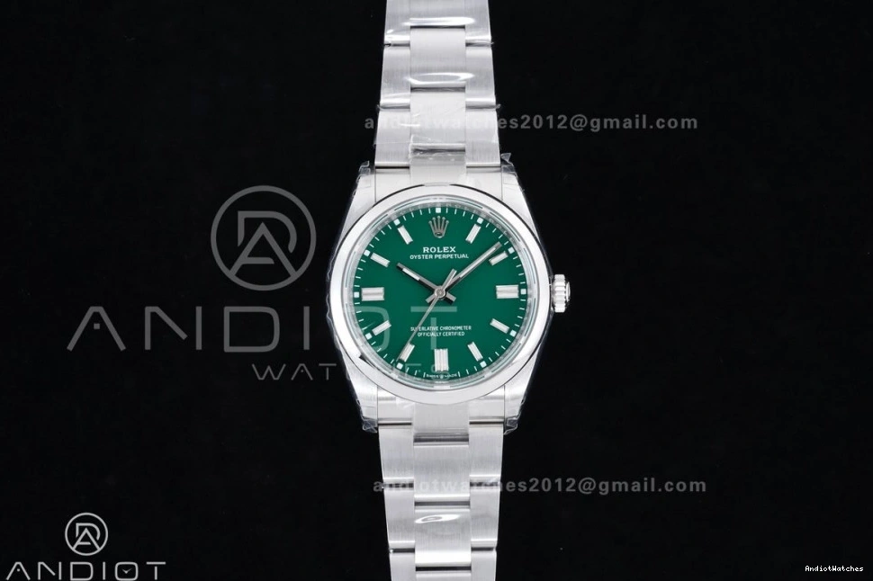 Oyster Green VSF 36mm Best Steel V Dial Edition Soft 968 DD3230 904L 1:1 Perpetual 126000 0923